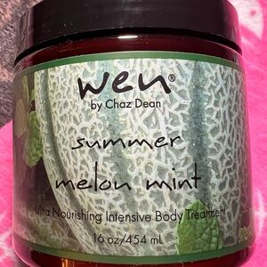 WEN Summer Melon Mint Body Treatment - Green and Black